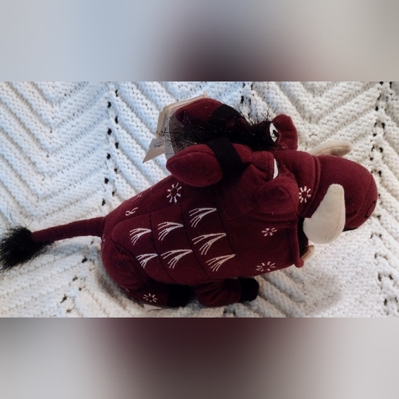 Disney The Lion King Broadway Musical Pumba 10” Plush Stuffed Animal Warthog NEW - Picture 6 of 8